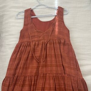 X Small Burnt Orange American Eagle Dress